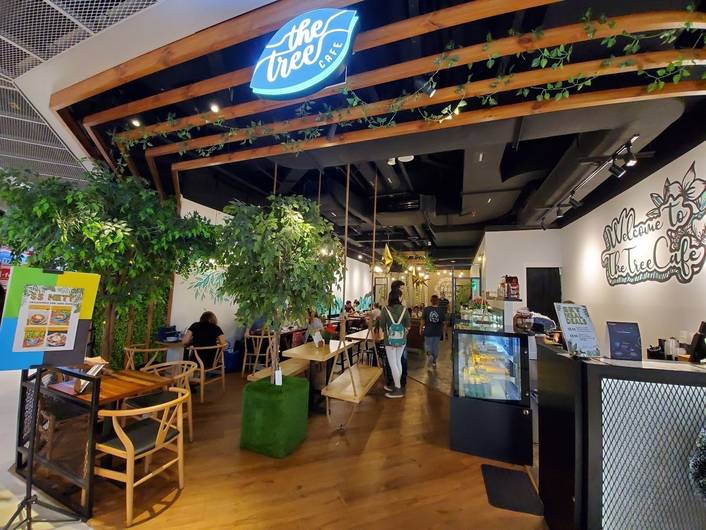 The Tree Cafe at Funan Mall store front